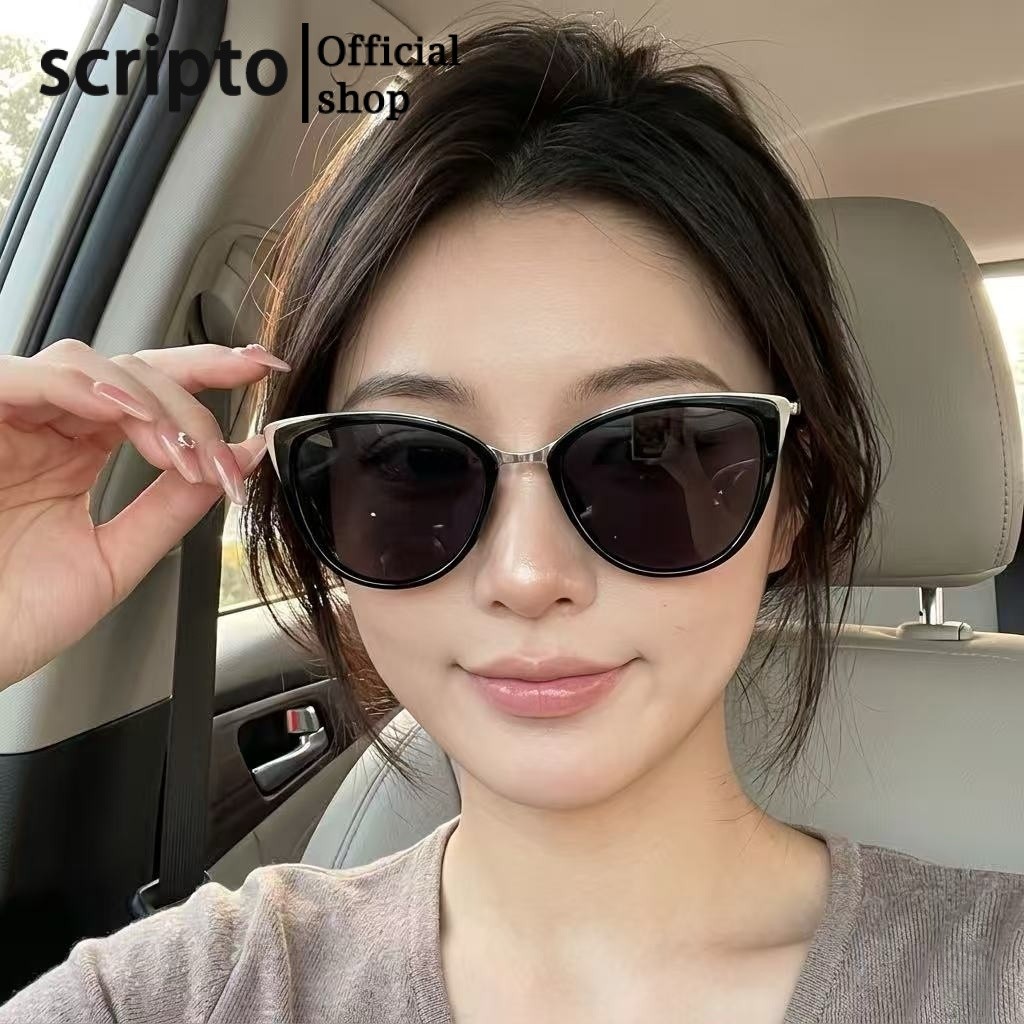 Scripto Kacamata Hitam Polarized Cat Eye Minus -0.5 -1.0 -1.5 -2.0 -2.5 -3.0 -3.5 -4.0 -4.5 -5.0 Wan