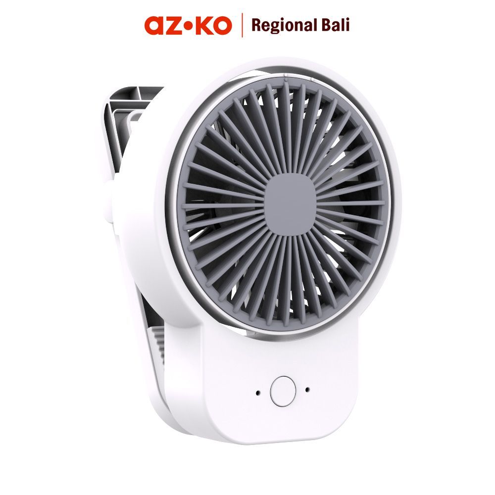 AZKO Apa Kipas Angin Portable Klip 3 Inch Portable Fan Mini Fan Kipas USB Pendingin Genggam