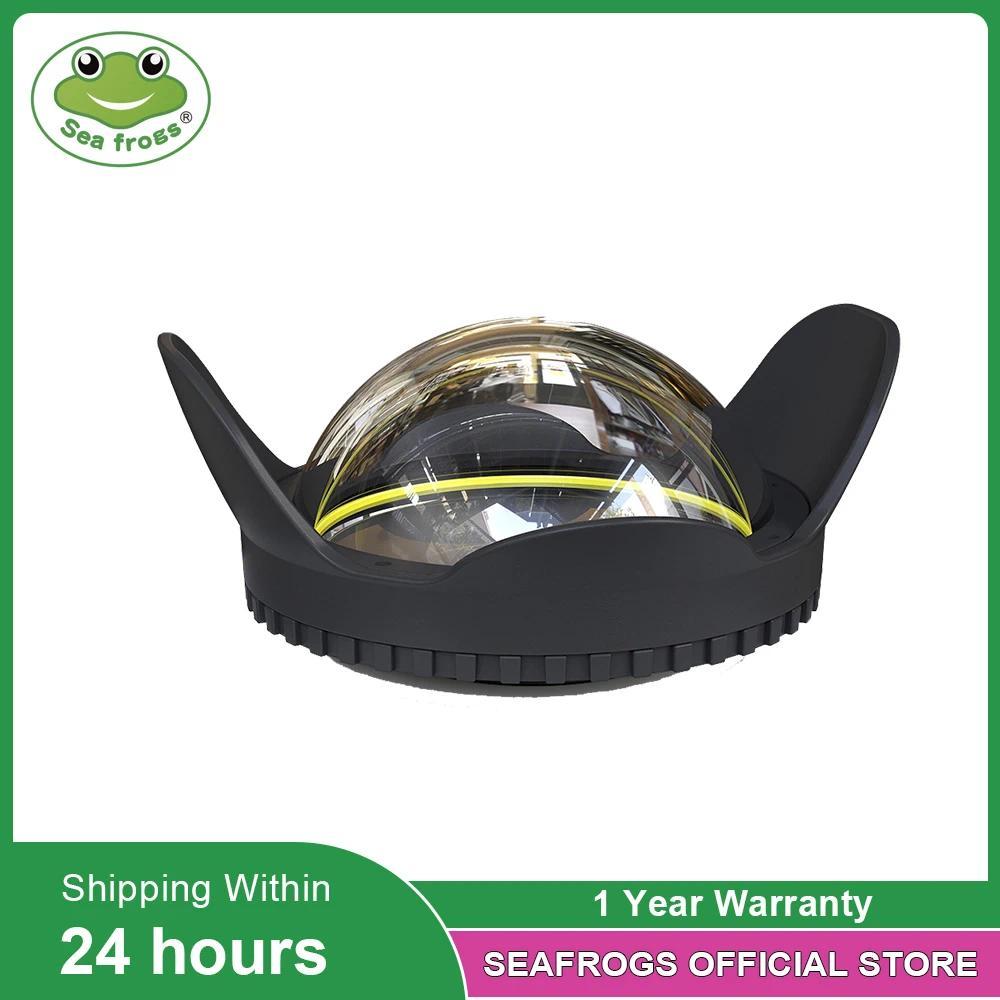 Seafrogs 67mm Thread Interface Dome Port Waterproof Wide Angle Dome Lens For SF -PH-02 Phone Housing