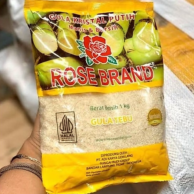 gula Rose Brand 1Kg ( INSTAN SURABAYA) Gula Kristal Putih Manis & Bersih