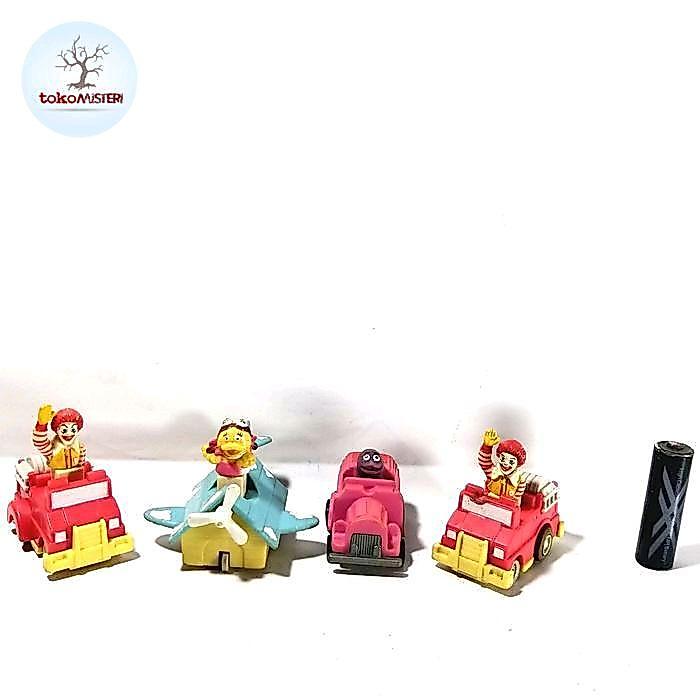 HOT SALE MOBIL MASKOT BANDARA RONALD HAMBURGLAR BIRDIE GRIMACE AIRPORT MCDONALDS HAPPY MEAL MCD
