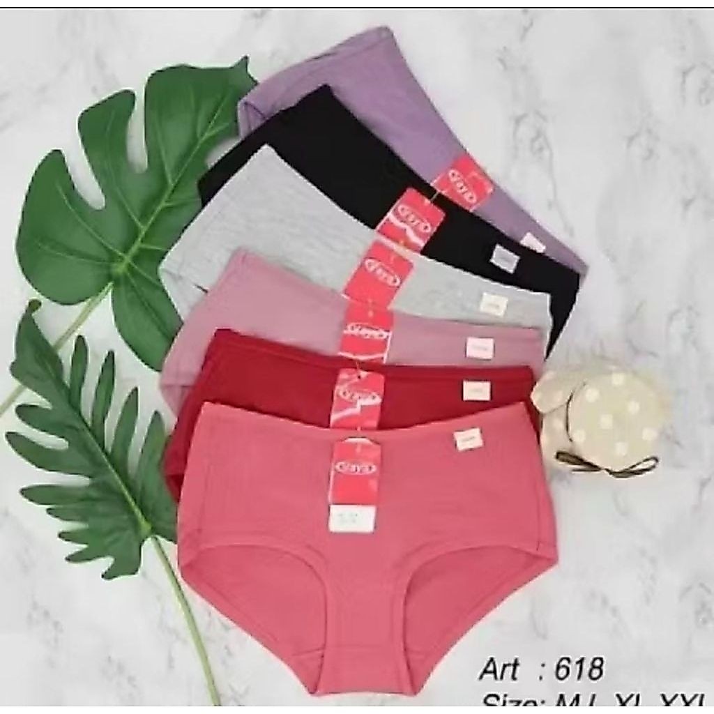 VAYA ( 12 ) / 1 LUSIN CELANA DALAM WANITA TYPE ART 618 SOFT OROGINAL / KOLOR CEWEK WANITA VAYA SOFT