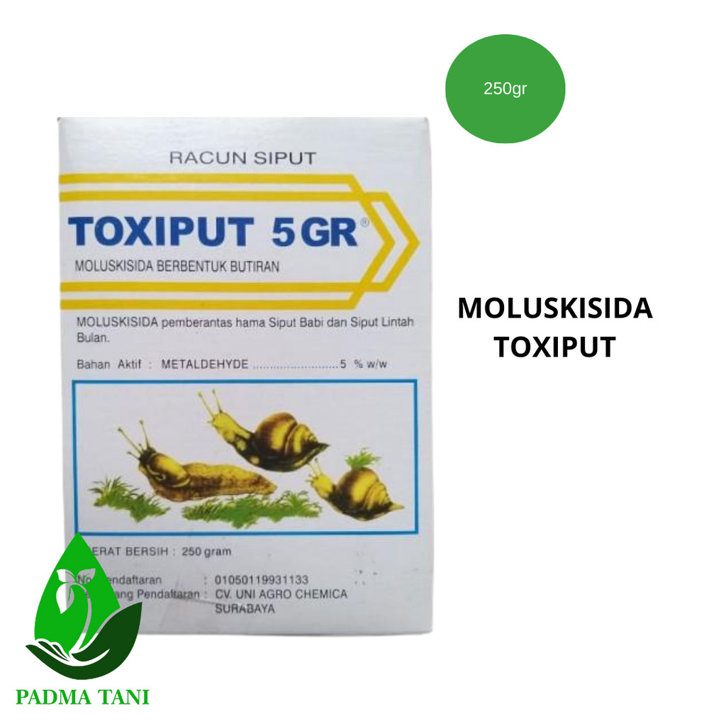 TOXIPUT 250 gr - insektisida racun obat hama siput