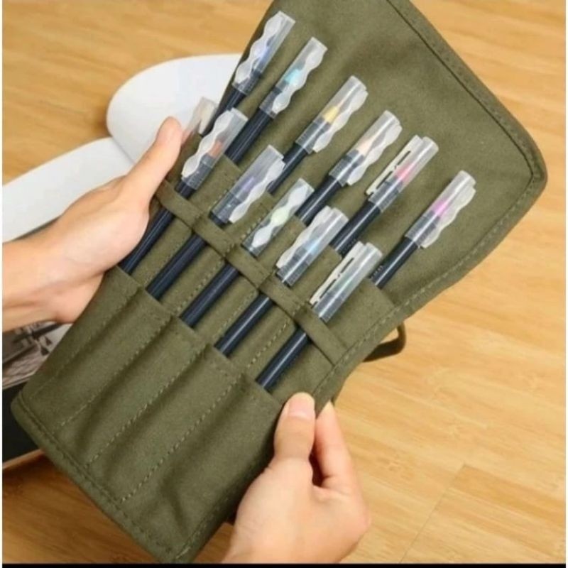 

penyimpanan kuas lukis/Tas kuas lukis anak dan dewasa Set pensil/tempat set pensil Bahan co Cordura diskon gila gilaan promo spesial cuman hari ini