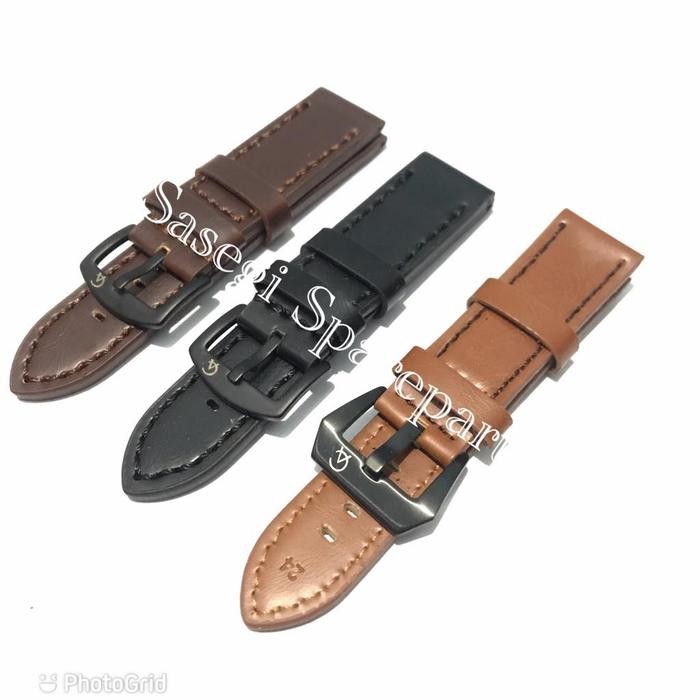 READY | Strap Tali Jam Tangan Alexandre Christie Tali Kulit Alexandre Christie - CoklatMuda, 26mm