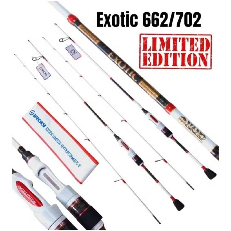 Rod SPINNING IROLY EXOTIC LIMITED EDITION