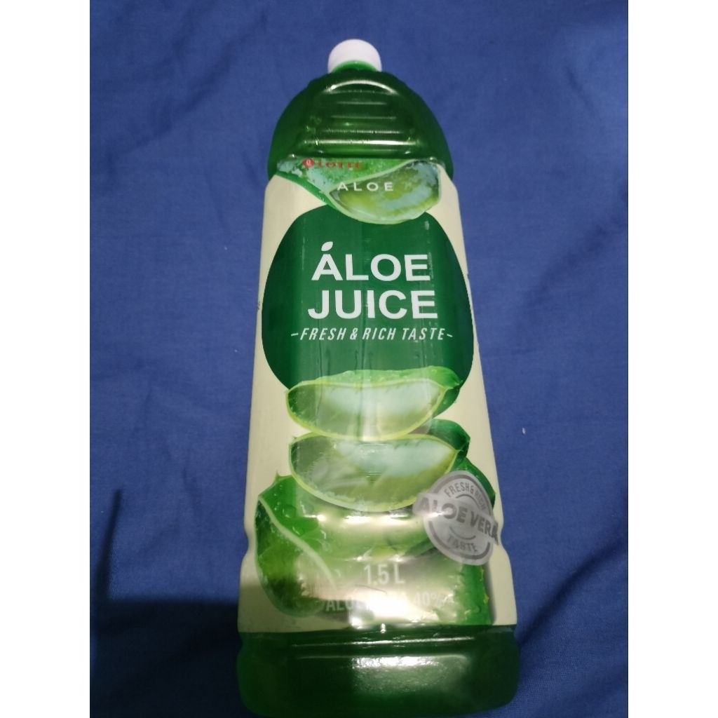 

Lotte aloe vera 1,5L Alie Vera drink