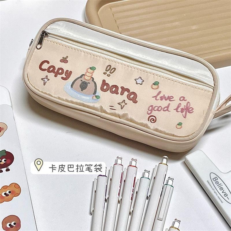 

Tempat Pensil Pouch Bag Kotak Pensil CAT CAPYBARA MULTI STORAGE Tempat Penyimpanan Lucu & Imut Craftycharm