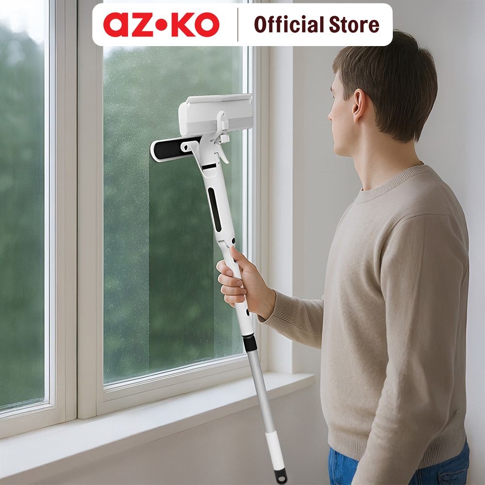 AZKO Proclean Refill / Alat Pembersih Kaca 4In1 Glass Wiper Serokan Serbaguna Alat Kebersihan Perlen