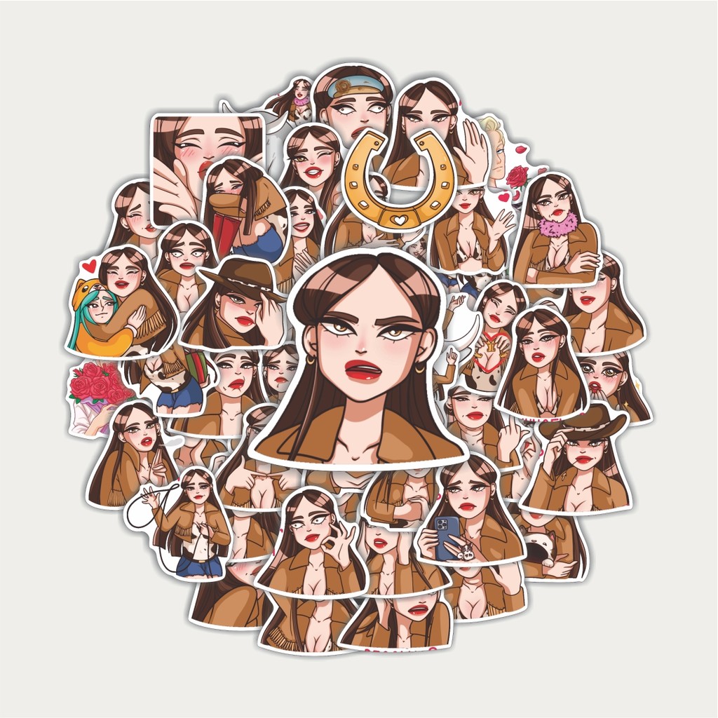 

Sticker Pack Stiker Beautiful Girls Nancy | Sticker TUMBLR | Stiker LAPTOP KOPER HELMP