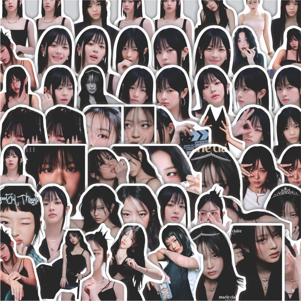 

Stiker Cutting Pack Stiker Girl Group New Jeans Hanni Isi 100Pcs Series Aesthetic Lucu Keren Untuk Koper Bahan Vynil