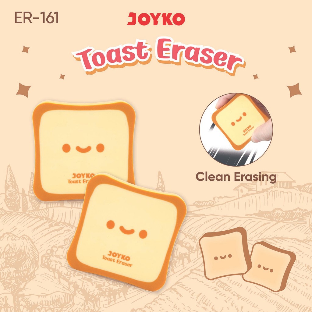 

JOYKO Penghapus Eraser ER-161 Toast Eraser