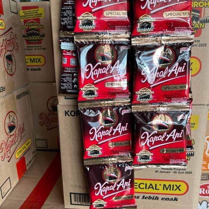 

PROMO Kopi Kapal Api, 3 Renceng ( 30 Sachet ) Coffee Gula