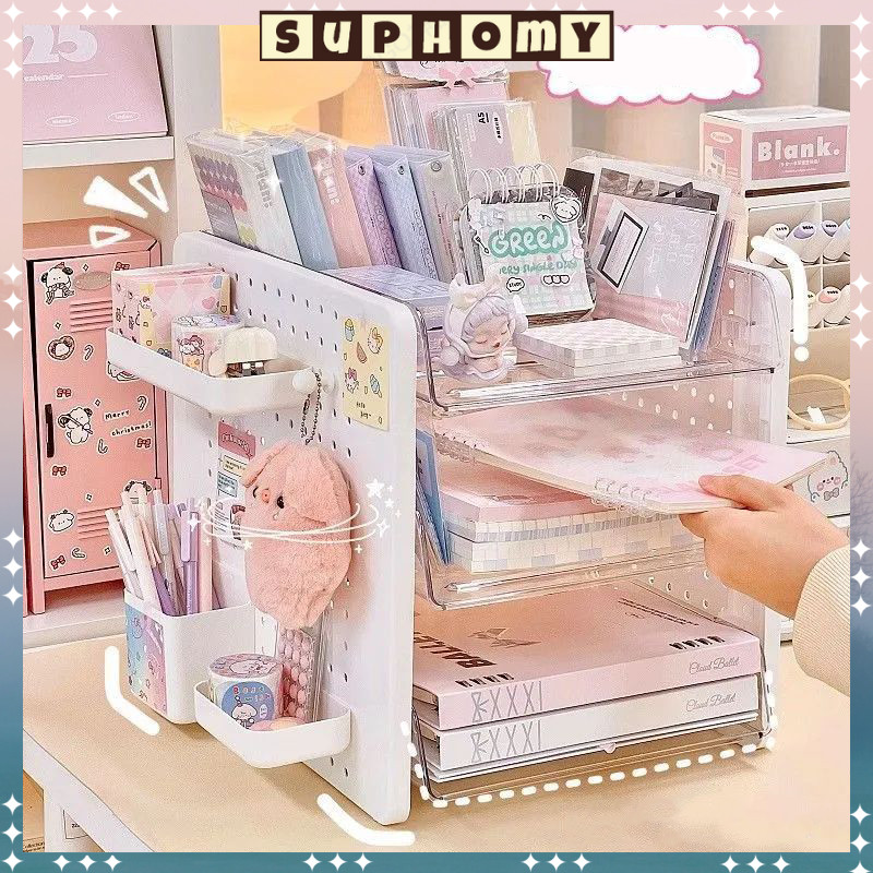 

Rak Buku minimalis Rak Kecil Box File Organizer Stationery Kotak Alat Tulis Desktop Organizer Storage Tempat Alat Tulis Penyimpanan Alat Tulis Organizer stationery SUPHOMY