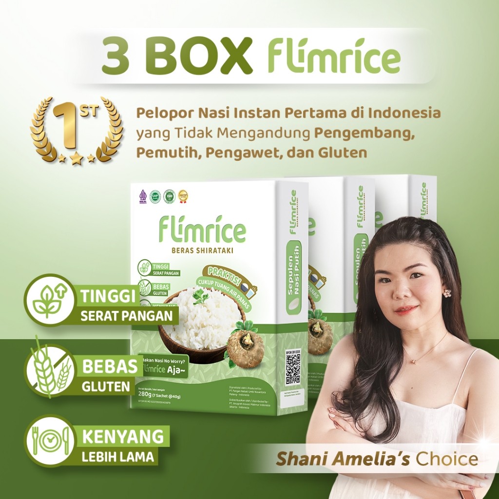 [Shani Amelia's Choice] Flimrice - Bundling 3 Box