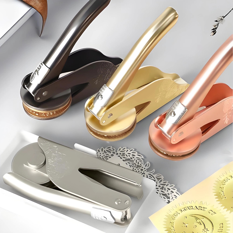 

Custom Stamps Embosser Stamp Personalized Wedding LOGO Seals Embossing Stamps Birthday Name Private Envelope Party Invitation