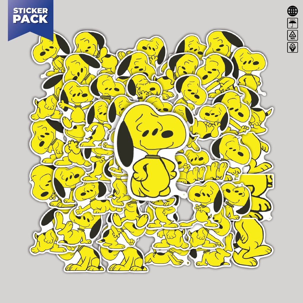 

[100PCS]Stiker Pack Stiker Kartun Soopy V51 Aesthetic Vinyl Anti Air Dekorasi Sticker Laptop Buku Journal Koper Helm Casing HP Gitar Helm Skateboard