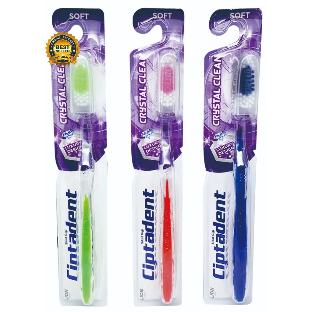 CIPTADENT SIKAT GIGI / SIKAT GIGI CIPTADENT CLASSIC REGULAR / DIAMOND CLEAN / SOFT / MEDIUM - AMY