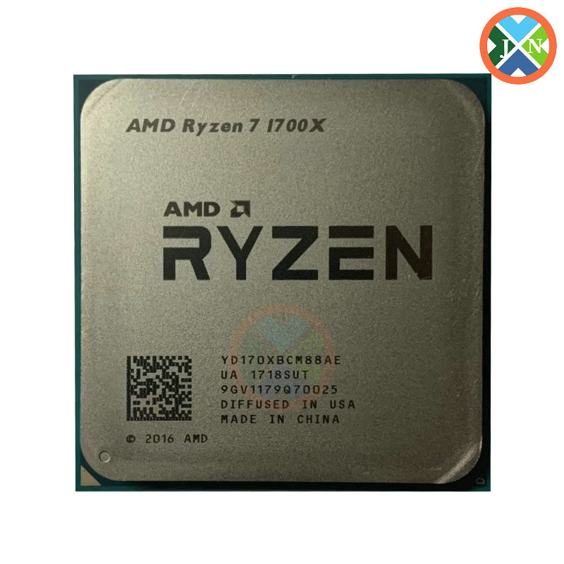 AMD Ryzen 7 1700X R7 1700X 3.4 GHz Eight-Core CPU Processor YD170XBCM88AE Socket AM4