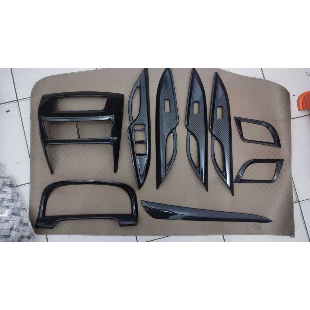 Panel dashboard mobil all new avanza xenia  2012 - 2018 carbon full