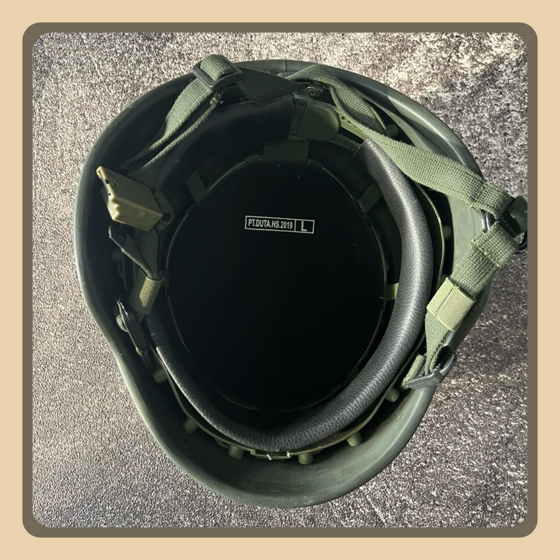 Helem 3in1 Hijau TNI PT duta Original