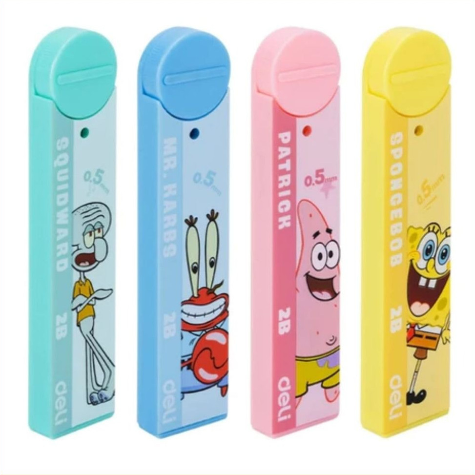

Isi Pensil Mekanik Deli Spongebob SquarePants Edition 7005 0.5mm