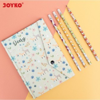 

BPP Pencil Pensil Joyko P-109 2B Fruity 1 Set 4 Pcs
