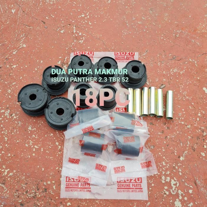 RUBBER BODY ASSY ISUZU PANTHER 2.3 TBR52 KARET BODY SET PANTHER 18PC