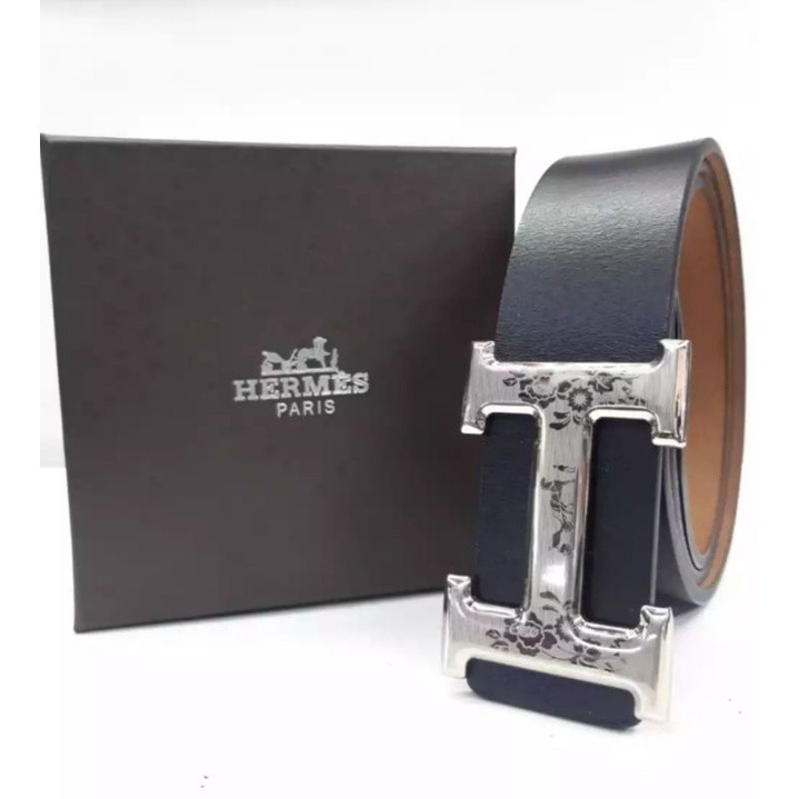 ikat pinggang H pria / ikat pinggang pria / ikat pinggang fashion pria