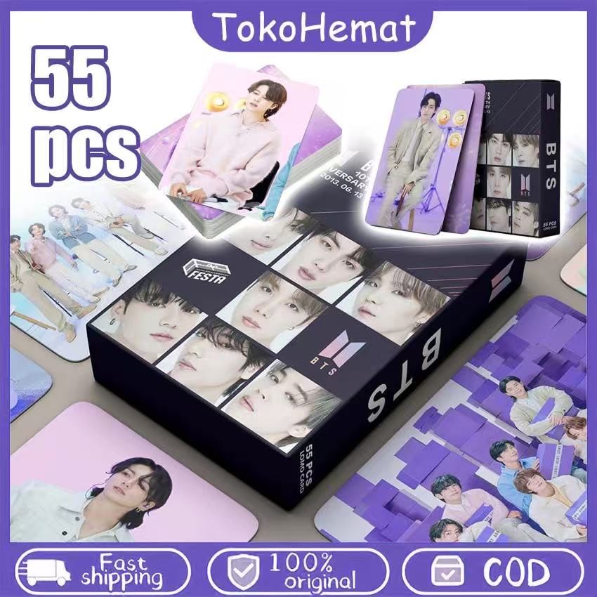 Photocard BTS Unofficial Isi 55 PCS Photocard Hologram Kpop Lomocard Kpop Photo Card  BTS