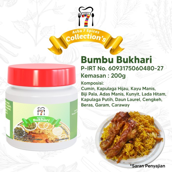 

ASBA BUMBU BUKHARI TOPLES 200GR
