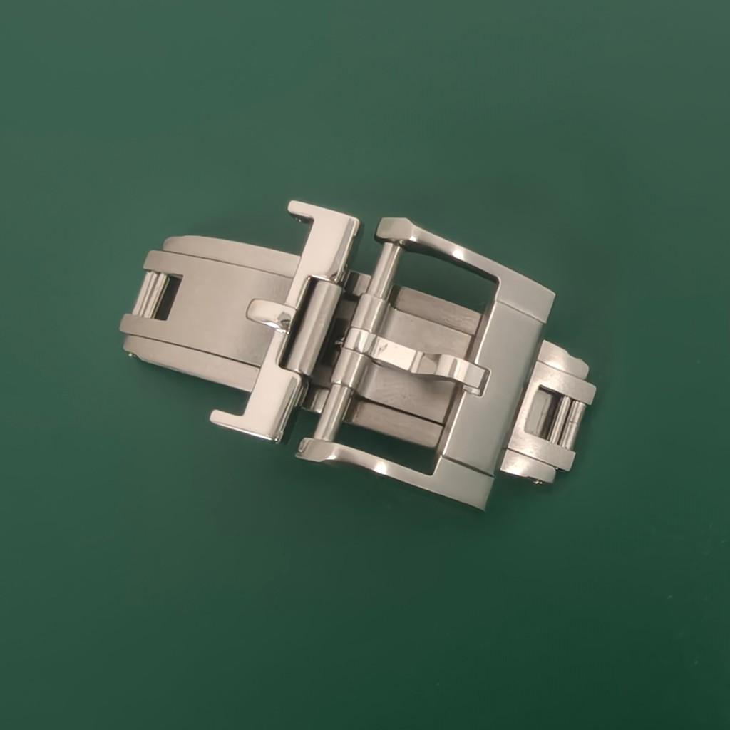 16mm 18mm Spring Deployant Clasp Perfect Fit for Rolex Cartier Omega Watch Original Repalcement Watc