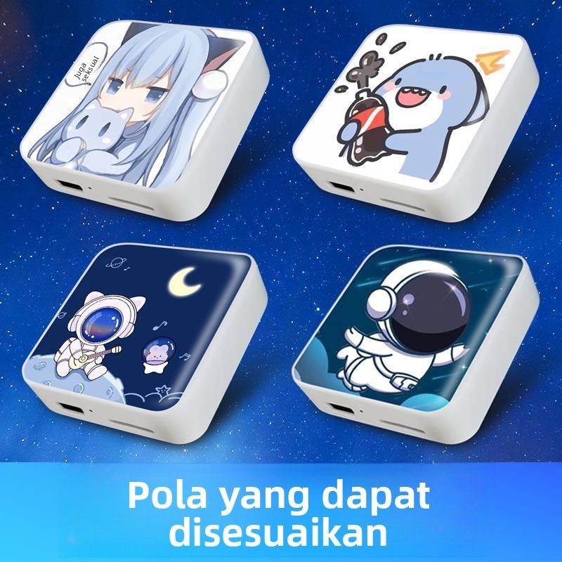 Pemutar Musik MP3 Pola Kustom Khusus Siswa Walkman MP3 Pemutar Musik MP3 MP4 Mini