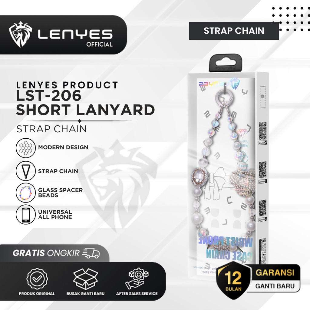 

Lenyes LST-206 Tali Gantungan Praktis Serbaguna Lanyard Casual