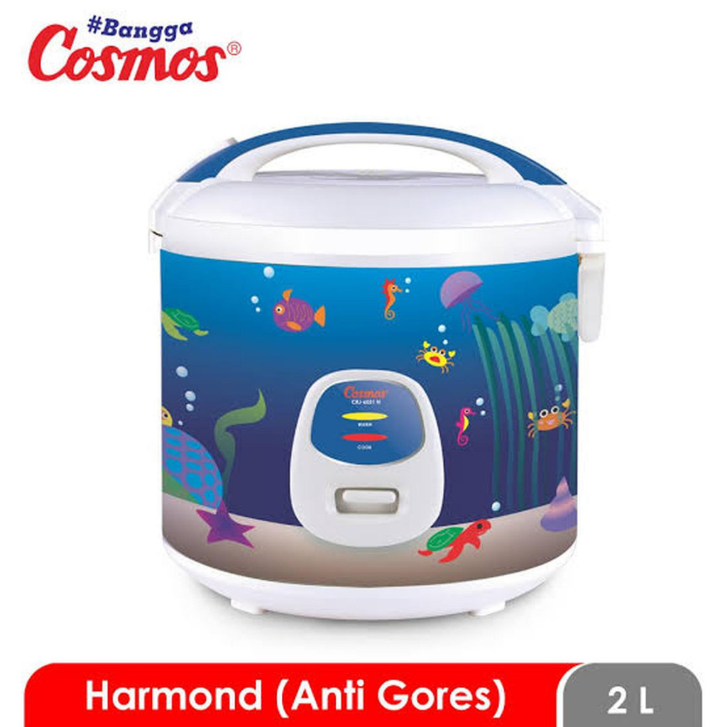 Magic Com Cosmos CRJ6031N 1,8 L Harmond / Rice Cooker Cosmos CRJ 6031 N 1.8 Liter Cosmos CRJ-6031 N