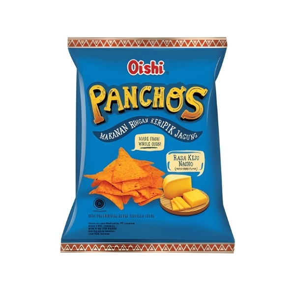 

OISHI PANCHOS KEJU NACHO 140 GR