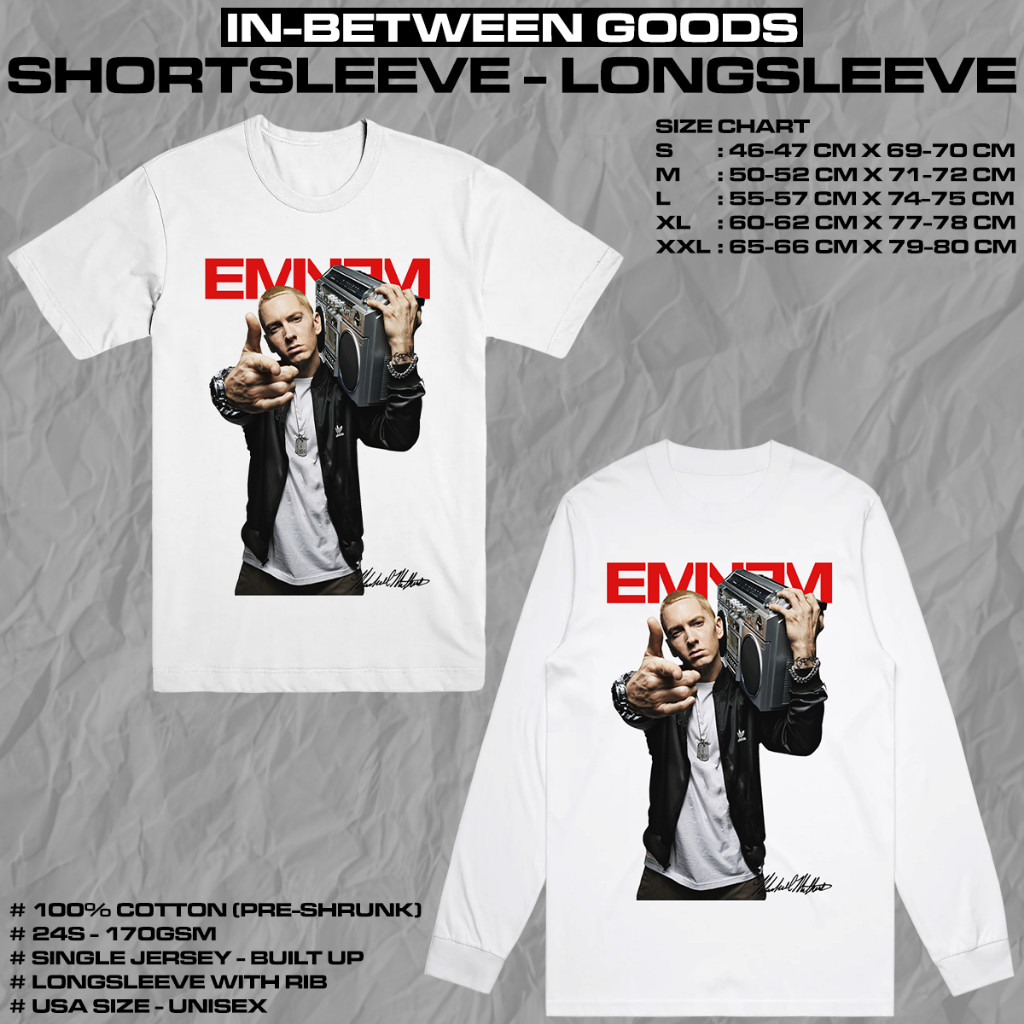 EMINEM - BOOMBOX | T-SHIRT | LONGSLEEVE | MUSIC MERCH
