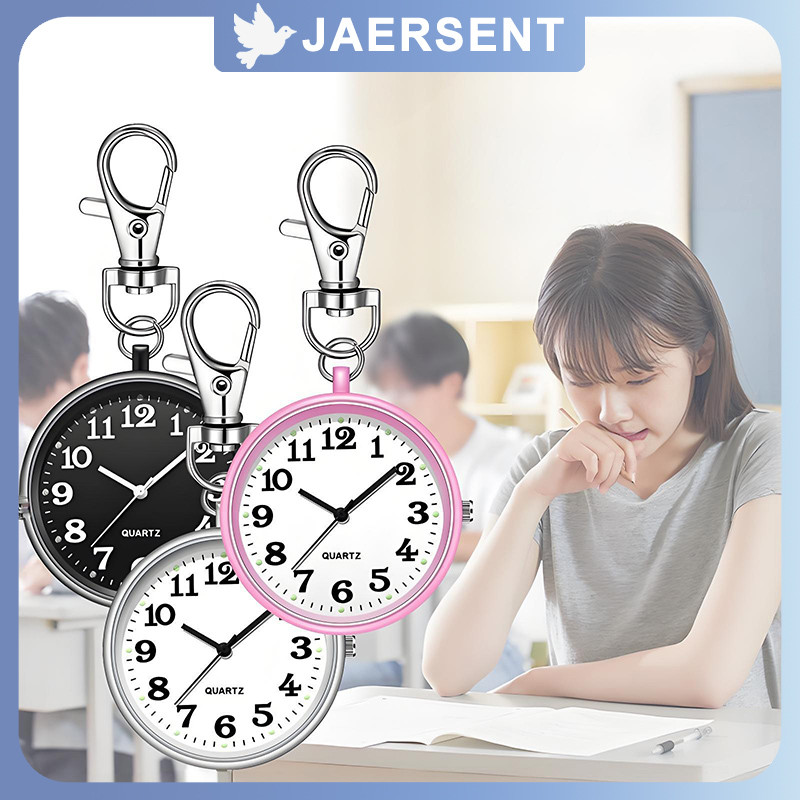 Jam Saku Gantungan Kunci  Jam Saku Perawat/Dokter Nurse Watch/Perawat Mini Hadiah