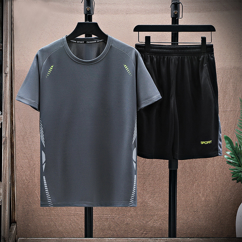 GERALSIR KAMB setelan baju olahraga pria jersey running badminton original dry fit