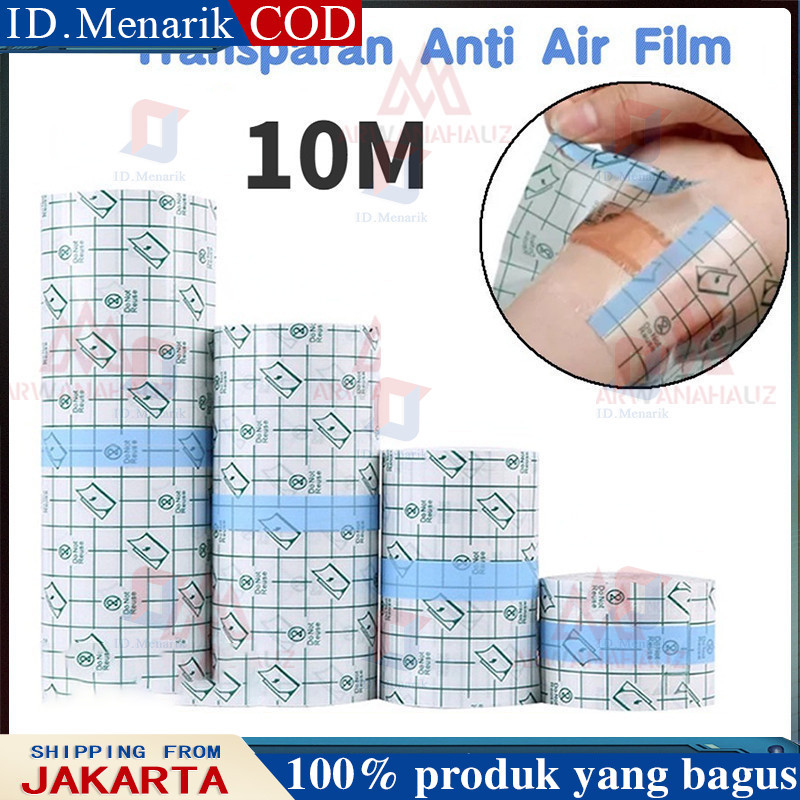 10/20CM×10M Plester Anti Air / Tranparent Film Dressing Roll / Anti Luka Plester / Pita Medis Anti A