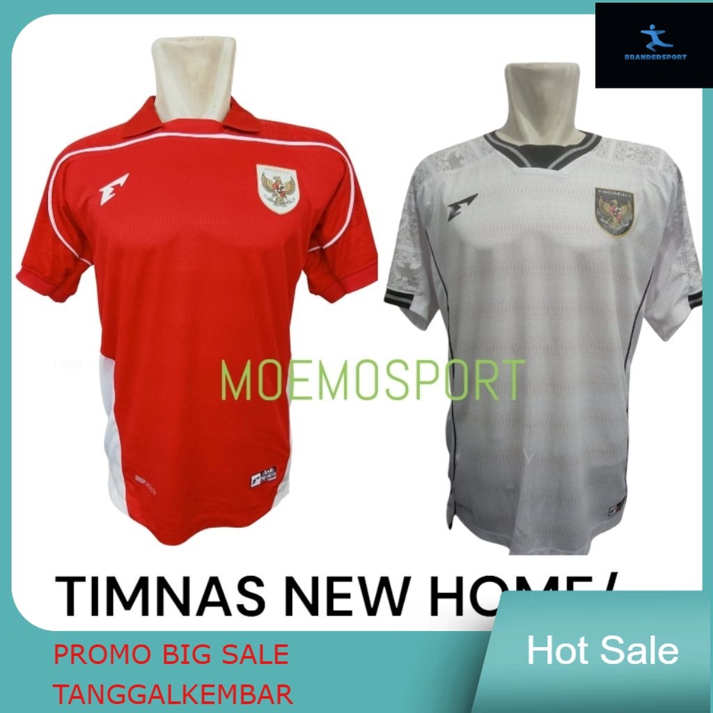 PREMIUM JERSEY TIMNAS INDONESIA  PLUS NAMESET ATAU TANPA NAMESET