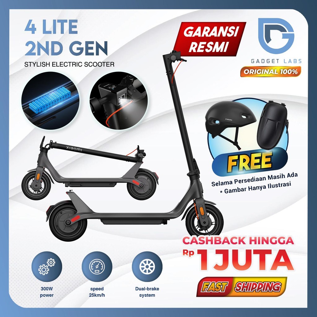 Xiaomi Mi Electric Scooter 4 Lite 2nd Generation Scooter Elektrik
