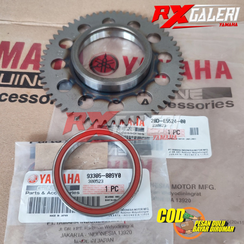 BEARING ONE WAY SET GEAR GIR GIGI STATER STARTER MIO SMILE SPORTY SOUL FINO