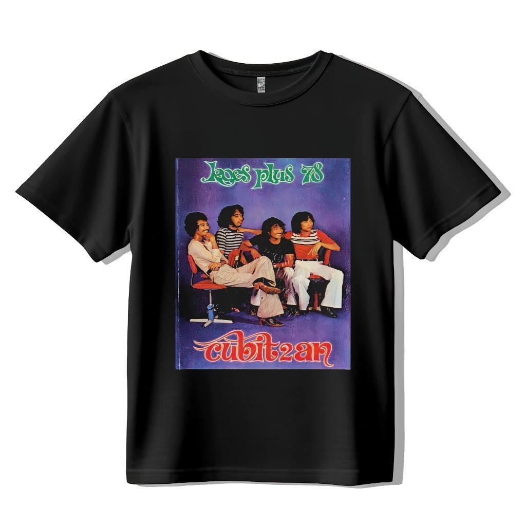 NOECLOTH - Kaos Musik Legend Vintage KOES PLUS I T-shirt Distro 24s M-XXL