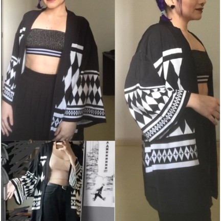 Kimono Draken /Cardigan Draken Anime Tokyo Revengers/ Draken Cosplay Haori Top Celana