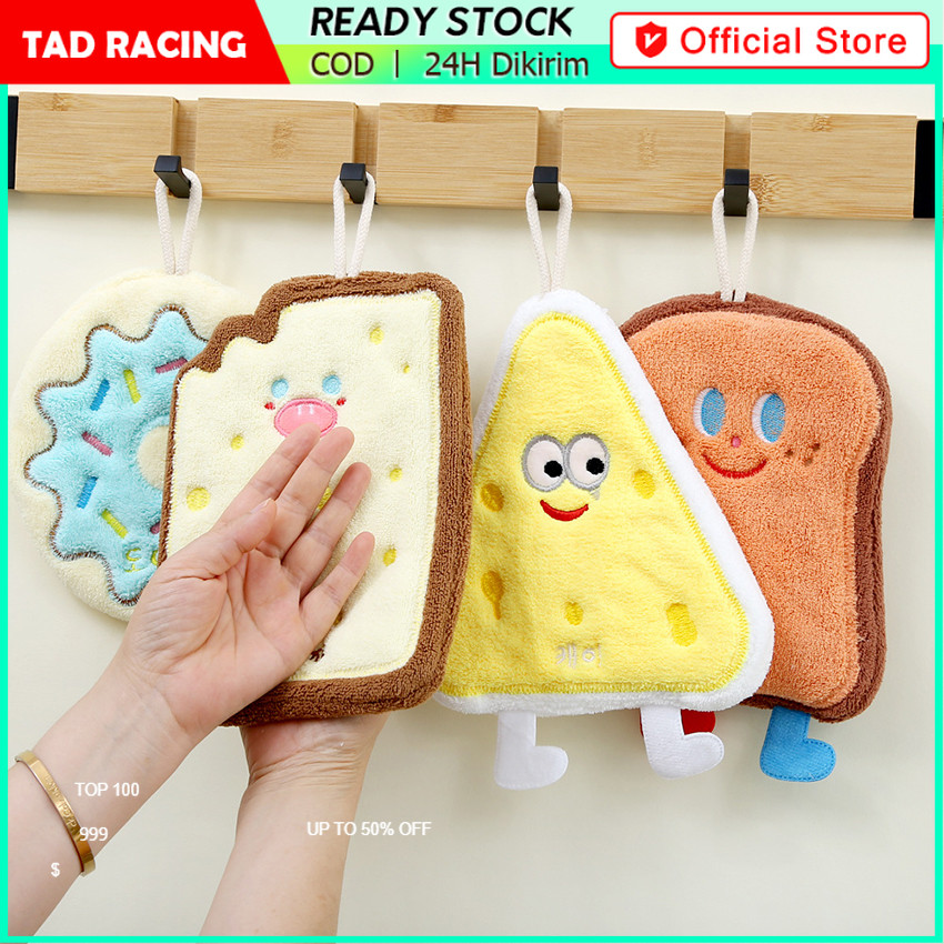 Lap Tangan Gantung Menyerap / Kain Lap Tangan Gantung Dapur Kamar Mandi Handuk Lap Tangan / Hand Tow