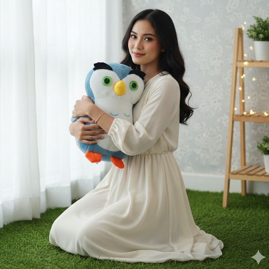 Boneka Owl Burung Hantu L Lucu Murah Terlaris Bisa Cod Cocok Kado Ulang Tahun Shopee Mainan Anak
