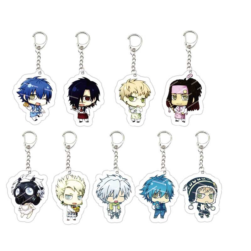 Acrylic DRAMAtical Murder Noiz Seragaki Aoba Clear Virus Keyain  Key Ring DMMD Pent  ain Key Ring Fa
