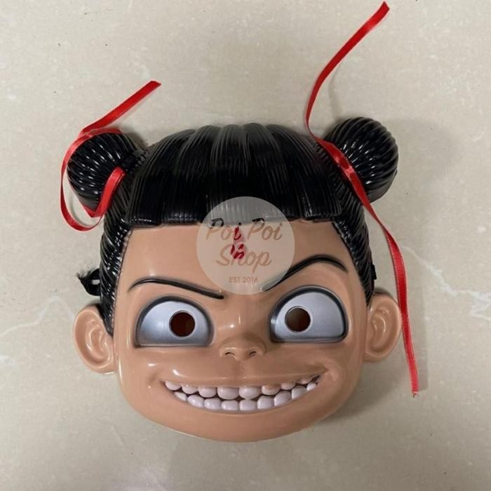 "S.LN.S" - Topeng Nezha Aobing Ne Zha Kostum Halloween Cosplay Mask Costume Unik Termurah Baju Dinas