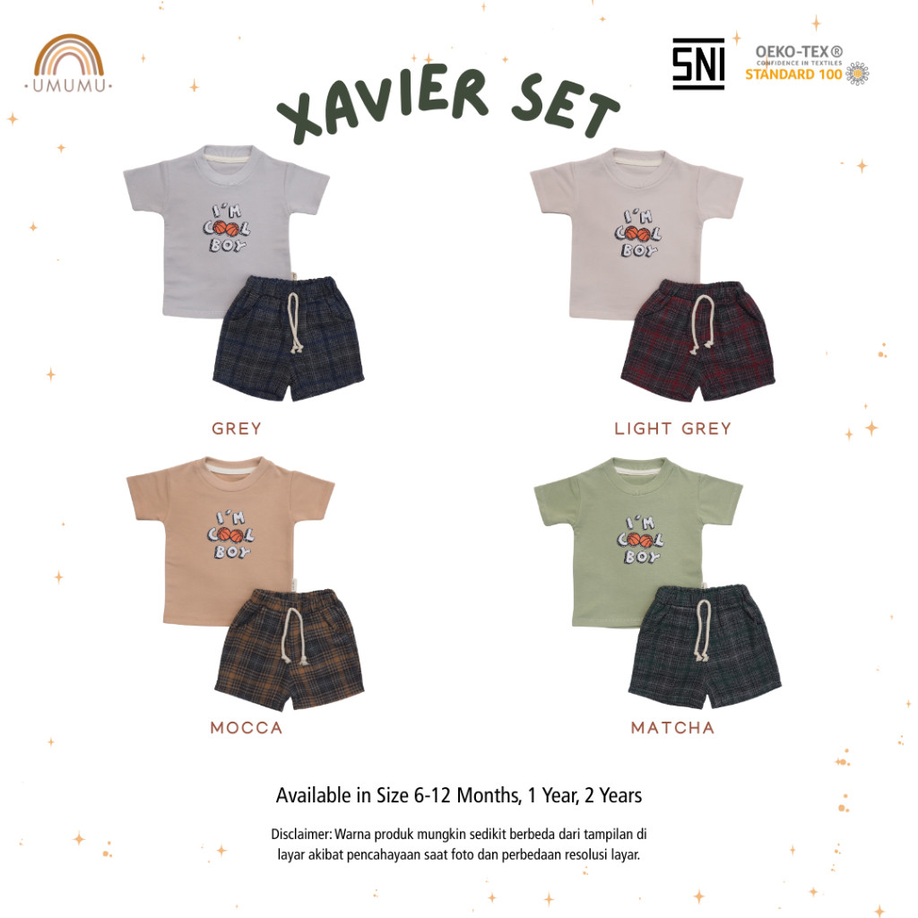 UMUMU Xavier Set - Setelan Anak